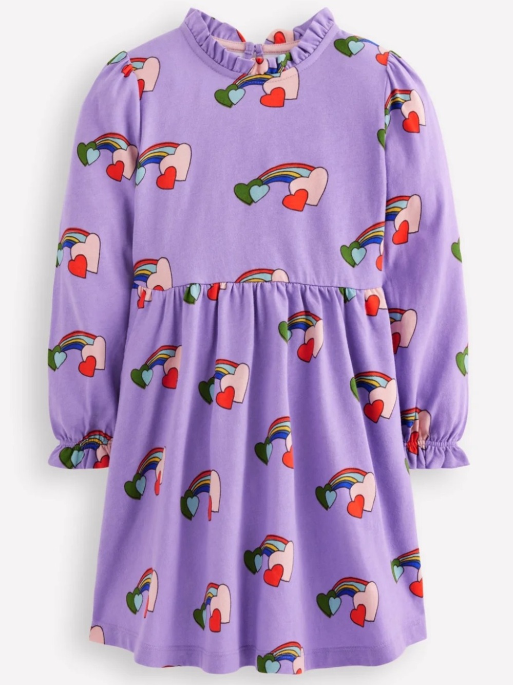 Mini Boden Blouson Sleeve Jersey Dress